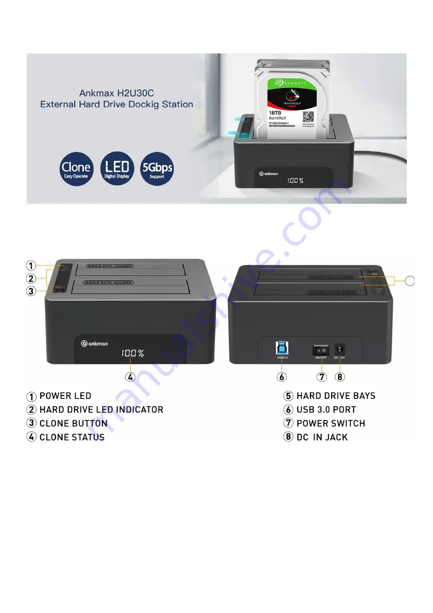 ankmax H2U30C Manual Download Page 1