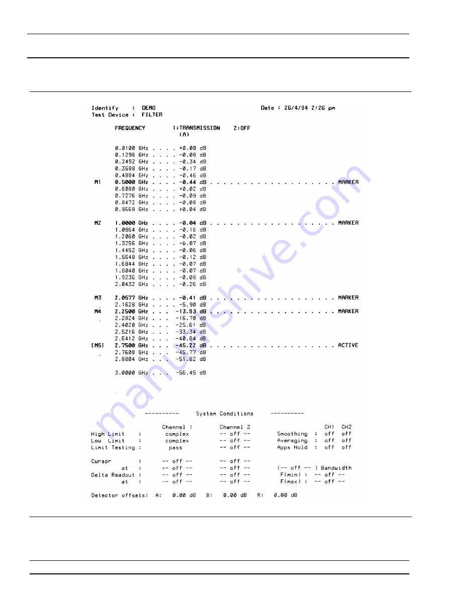 Anritsu 540 A Series Operation Manual Download Page 60