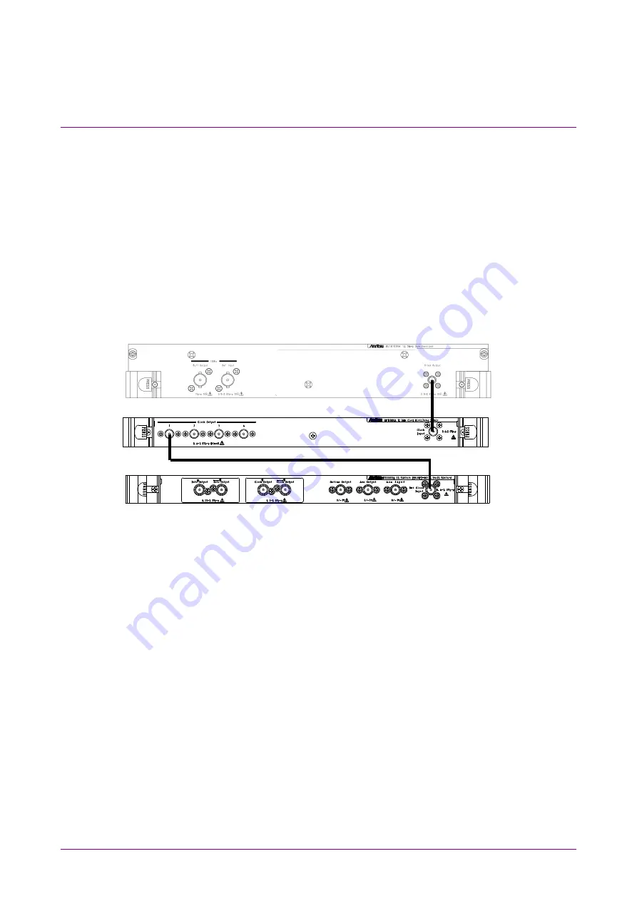 Anritsu MU181800A Operation Manual Download Page 28