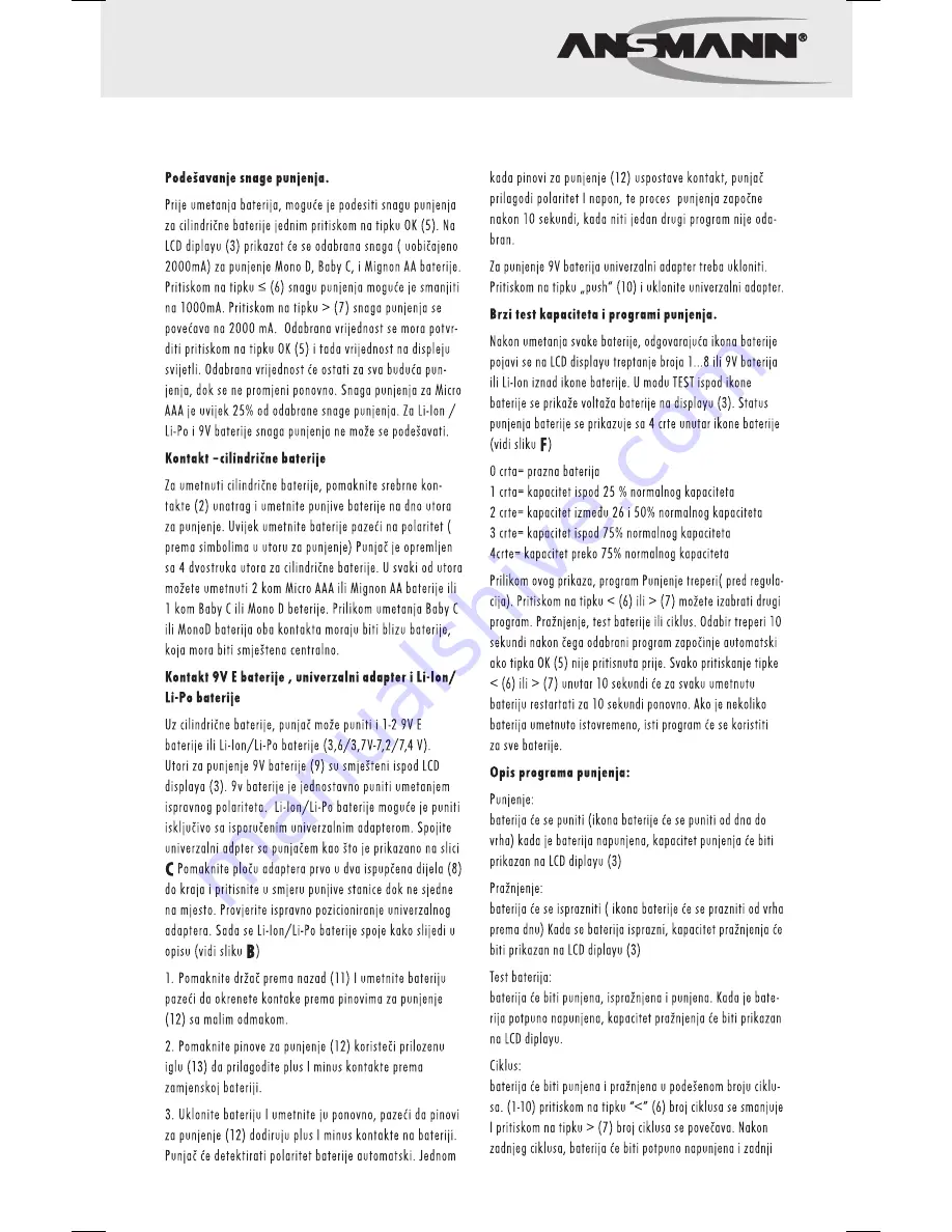 ANSMANN ENERG XC3000 Manual Download Page 75