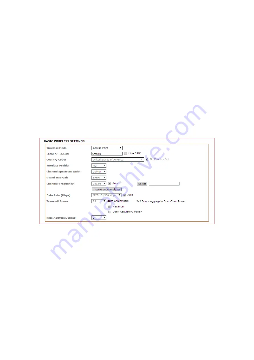 ANTAIRA APX-3200 User Manual Download Page 30