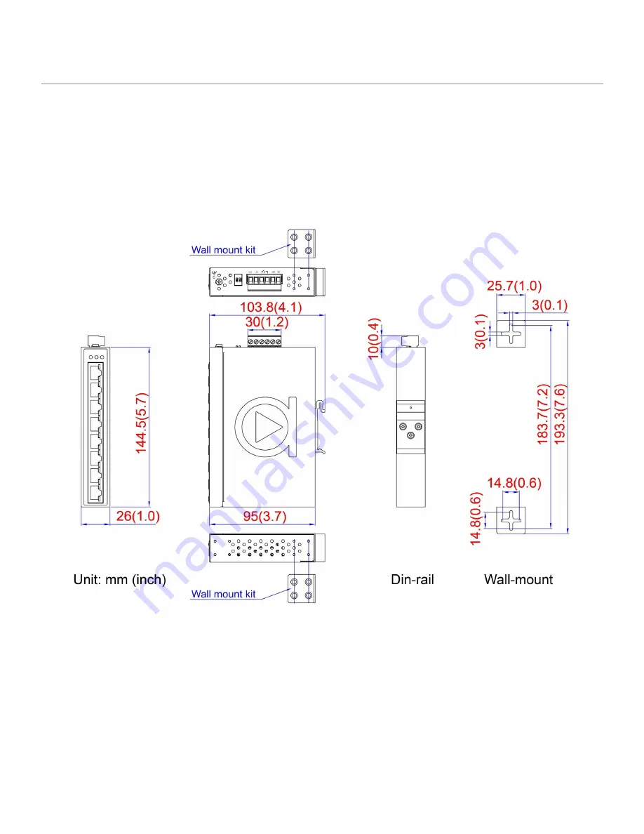 ANTAIRA LNP-800AGH Series Hardware Manual Download Page 7