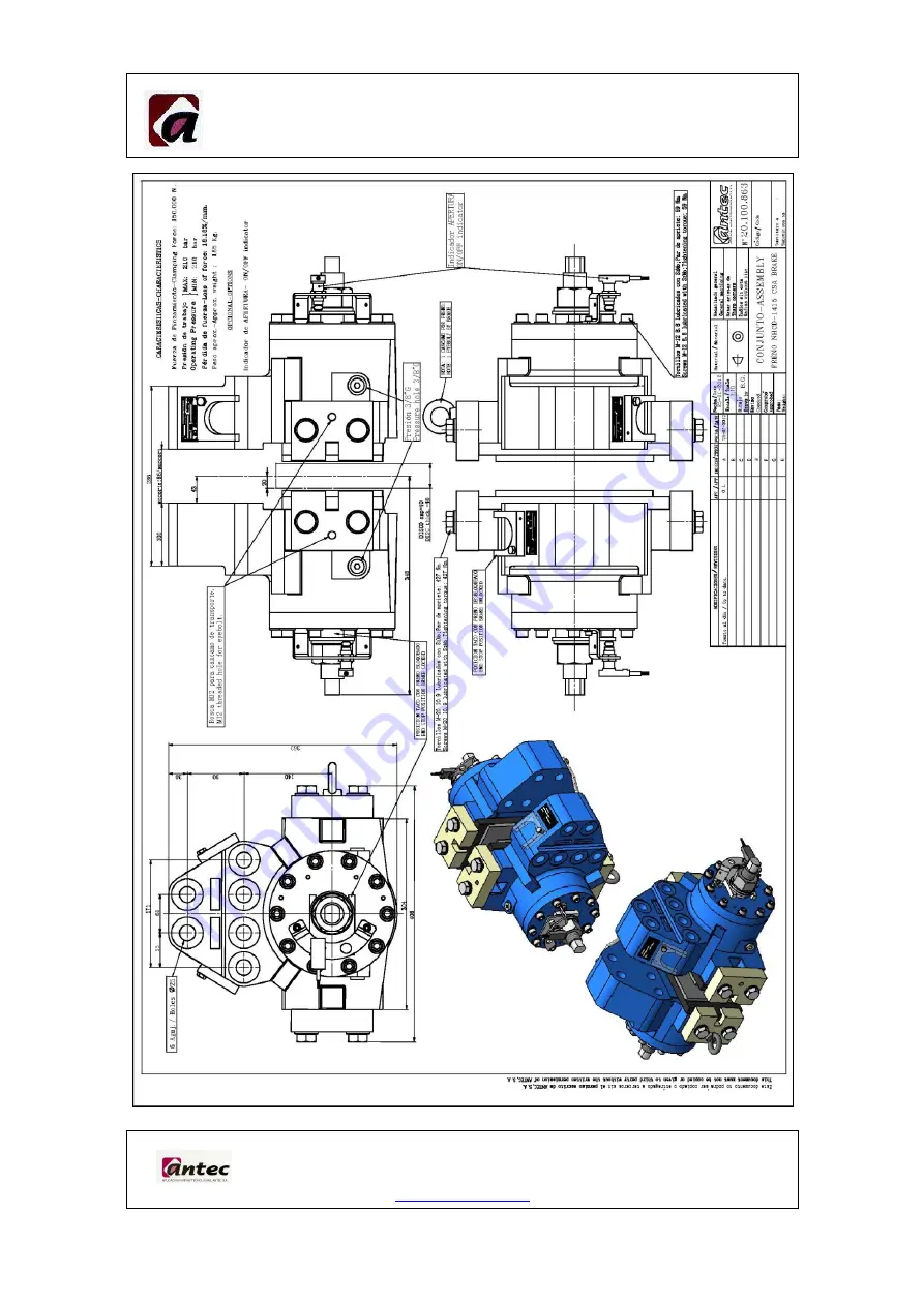 Antec NHCD-1400 Instructions For Assembly, Adjustment And Maintenance Download Page 42