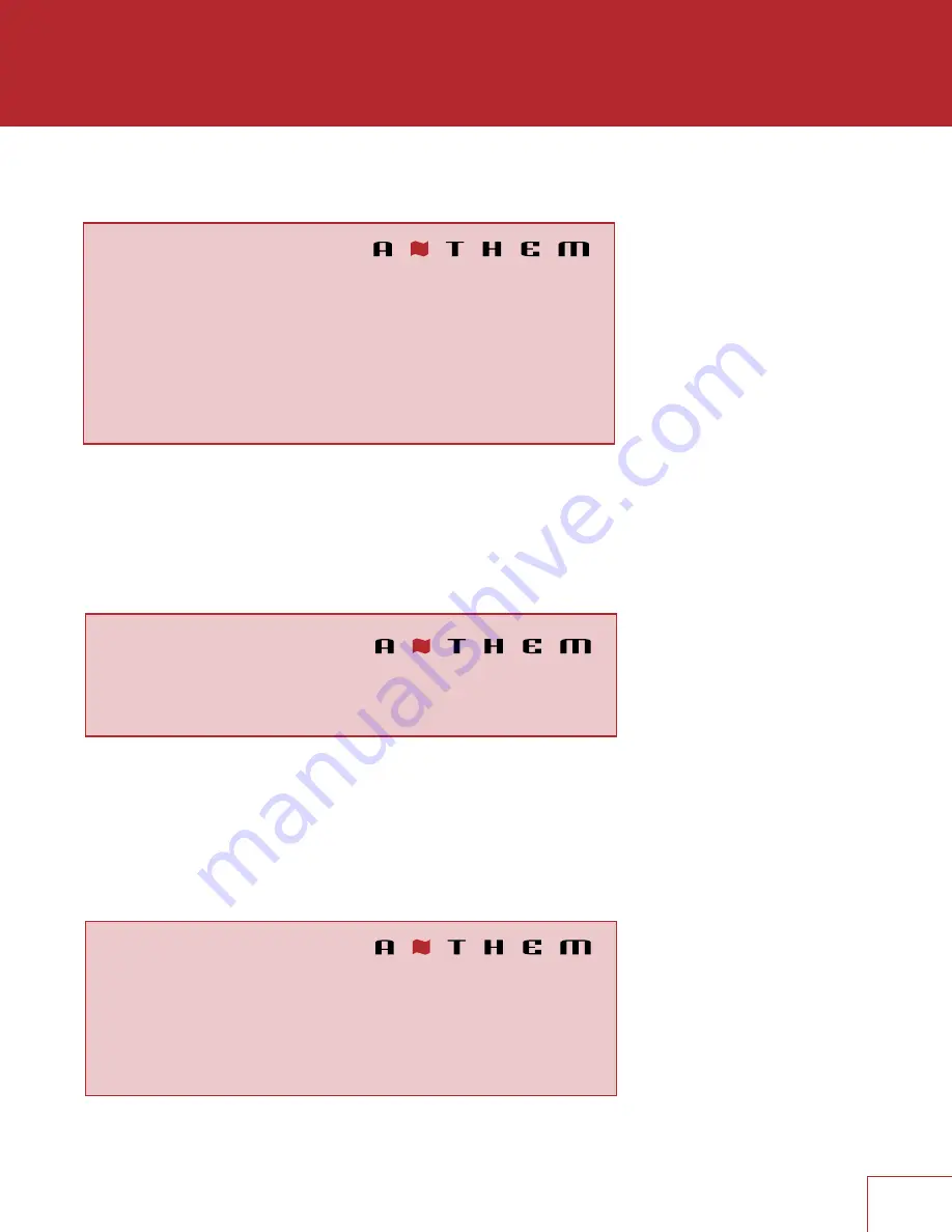 Anthem MRX520 Operating Manual Download Page 29