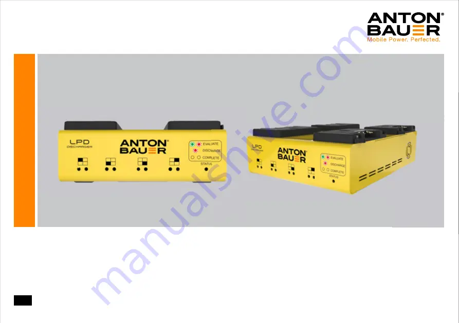 Anton/Bauer LP-D 8475-0135 User Manual Download Page 1