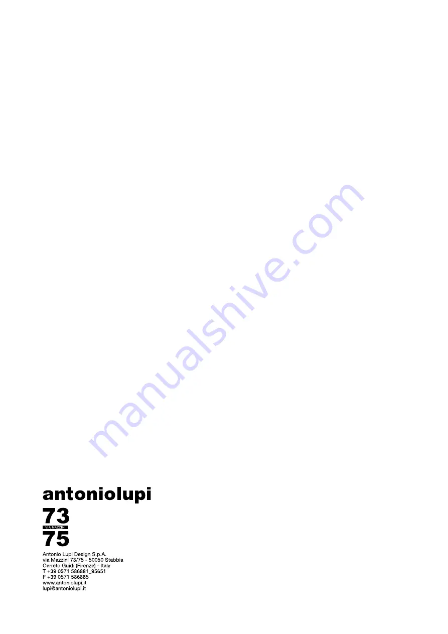 antoniolupi AL Studio MODULO6 Installation Manual Download Page 4