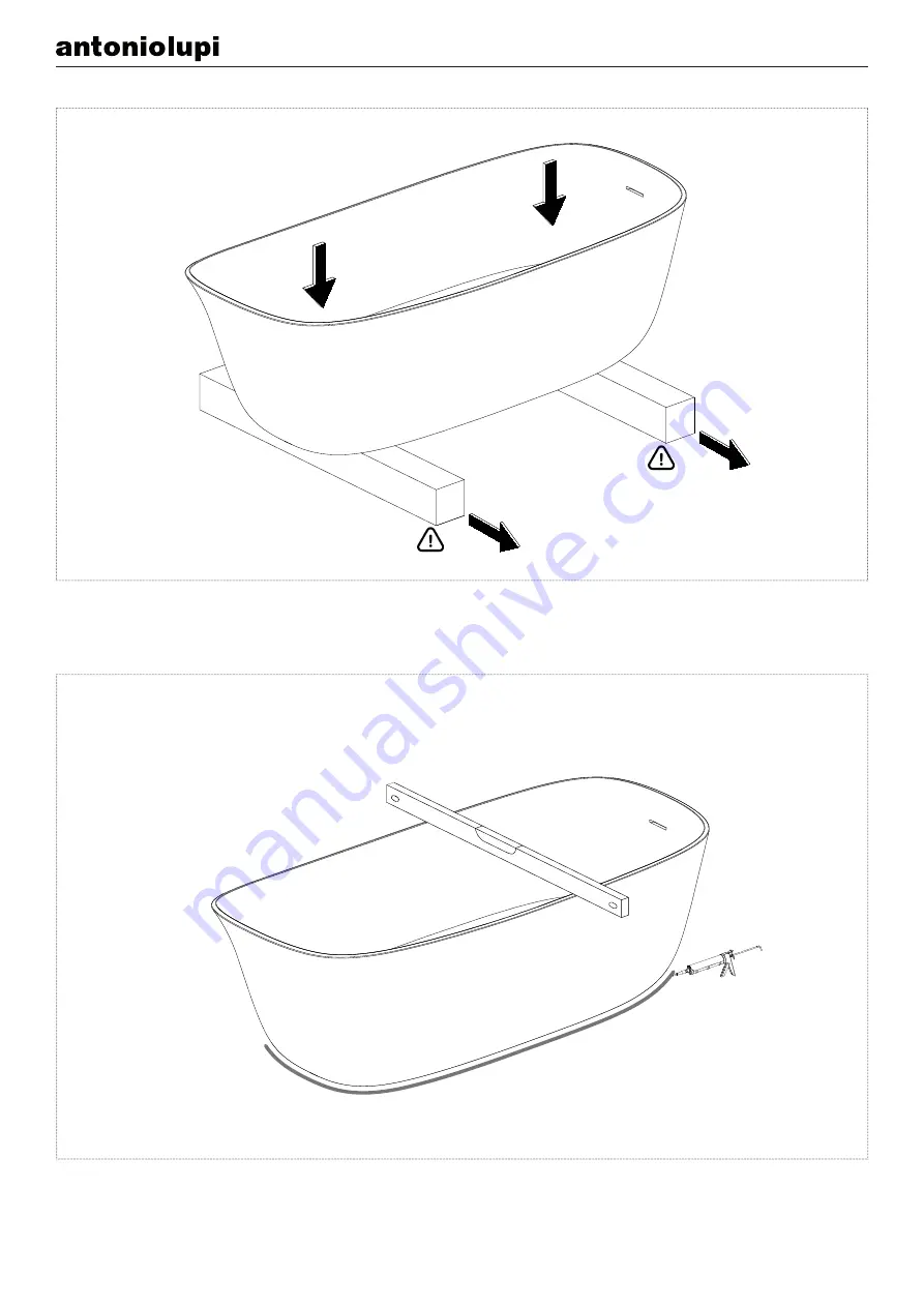 antoniolupi DAFNE Quick Start Manual Download Page 6