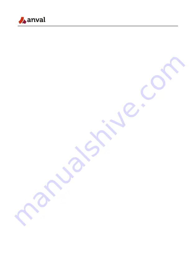 Anval SG 300 Installation & Maintenance Manual Download Page 12