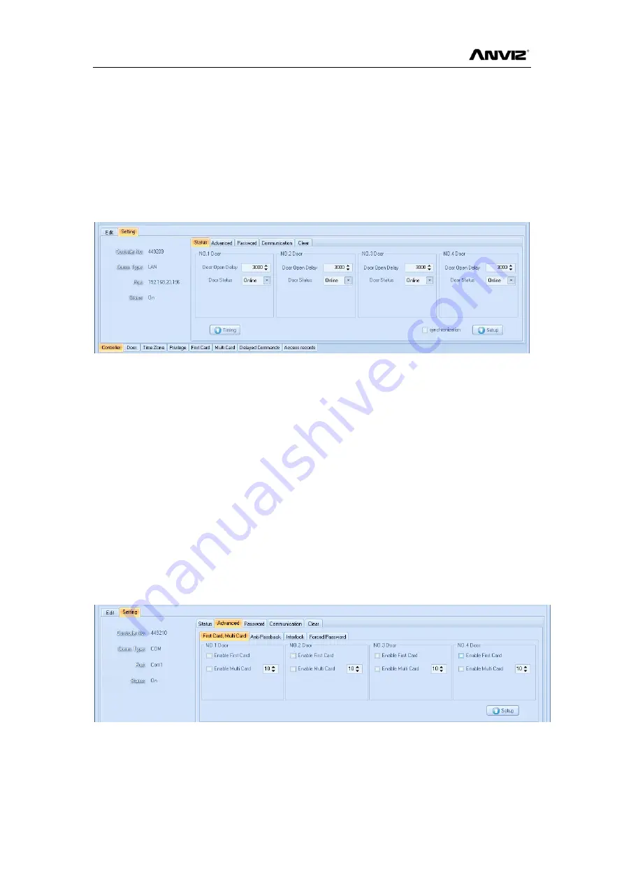 Anviz DAC844 User Manual Download Page 18