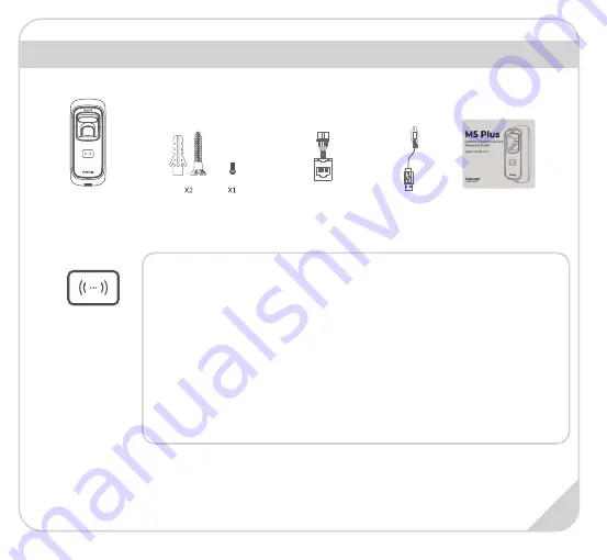 Anviz M5 Plus Quick Manual Download Page 2