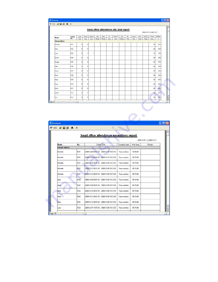 Anviz OA200 User Manual Download Page 80