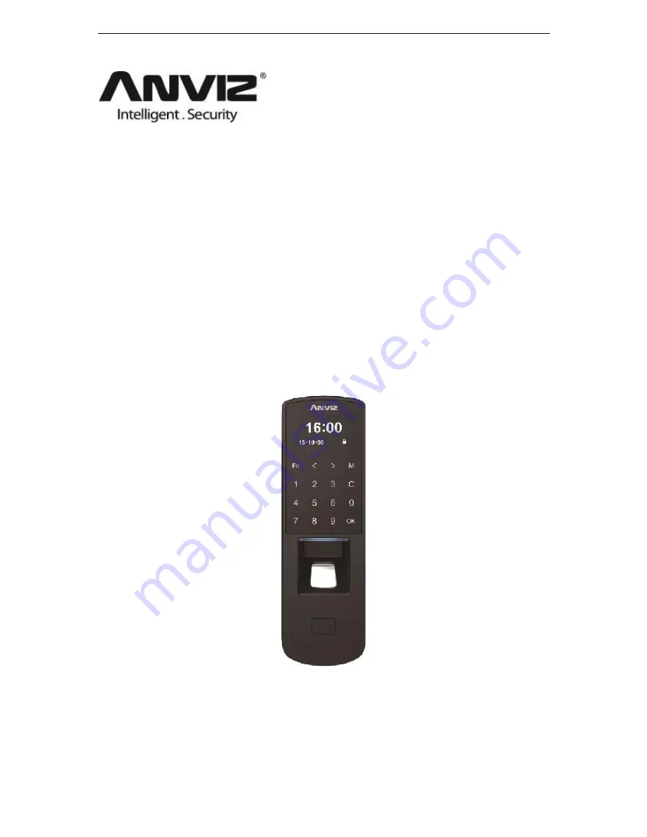 Anviz P7 User Manual Download Page 1