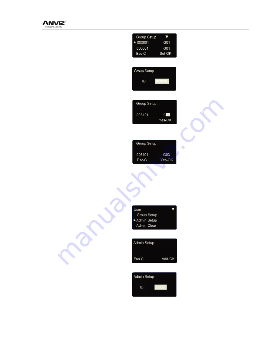 Anviz P7 User Manual Download Page 17