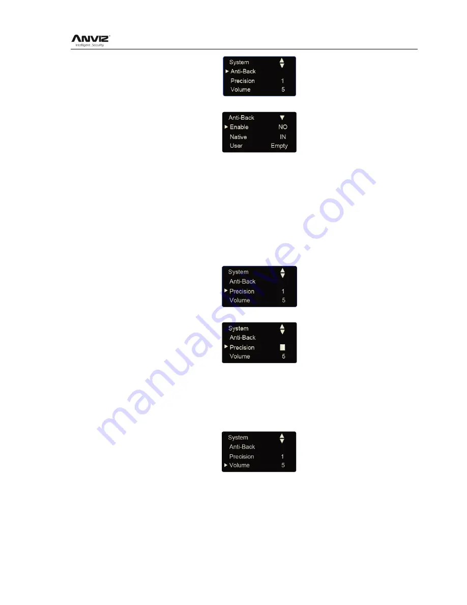 Anviz P7 User Manual Download Page 25