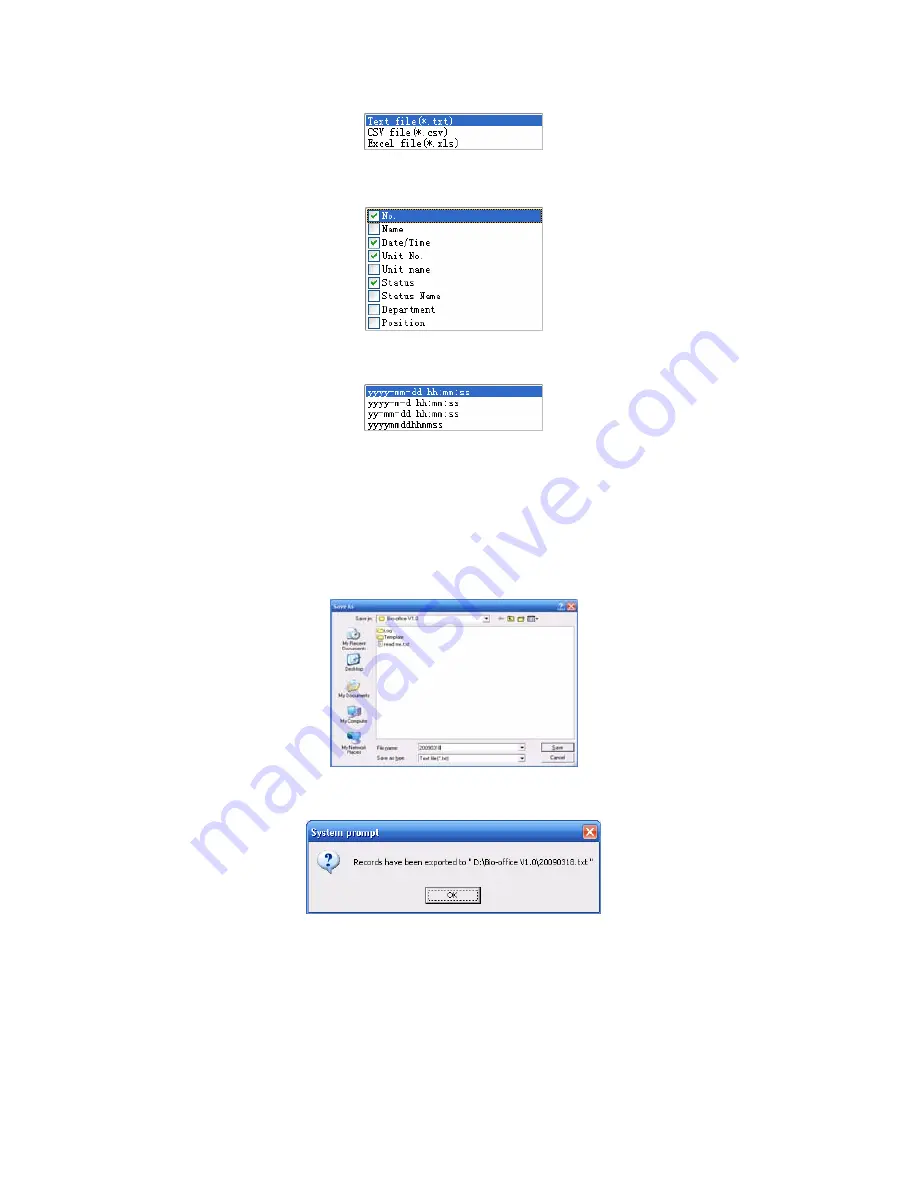 Anviz VP30 Owner'S Manual Download Page 65