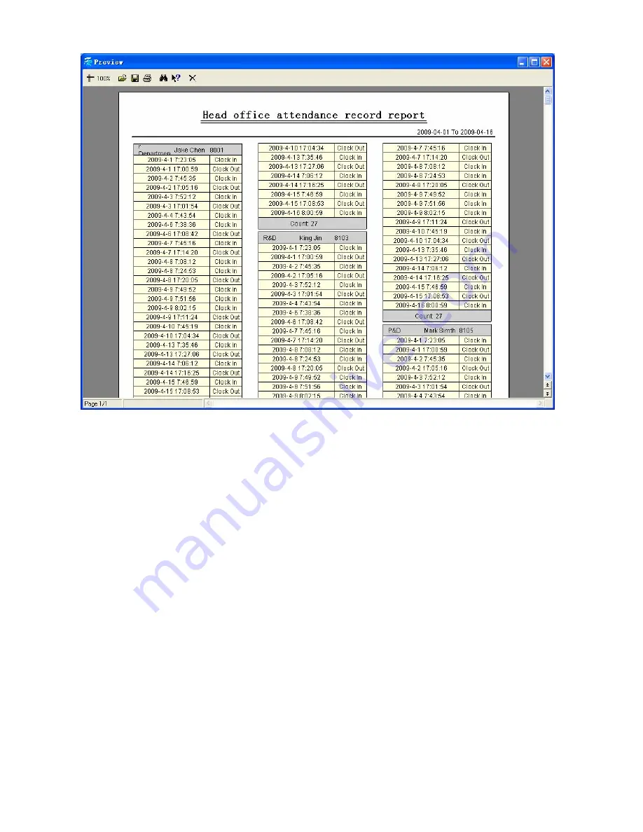 Anviz VP30 Owner'S Manual Download Page 94