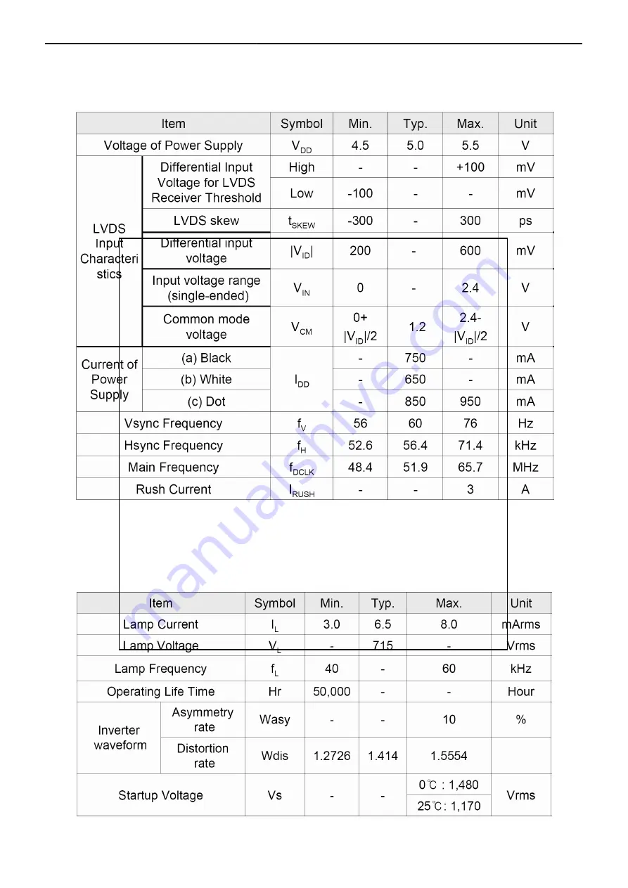 AOC 917VW Service Manual Download Page 13