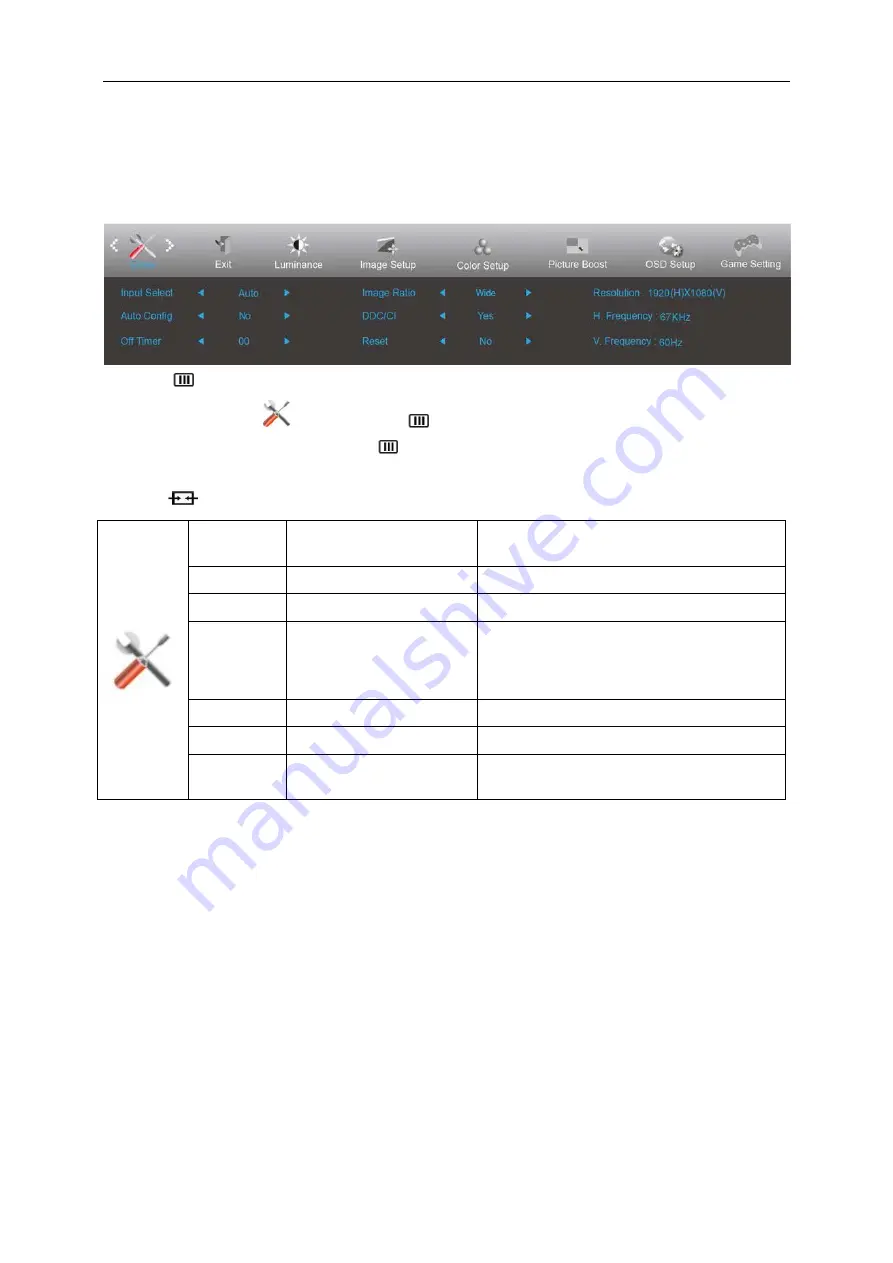 AOC AG251FZ2 User Manual Download Page 31