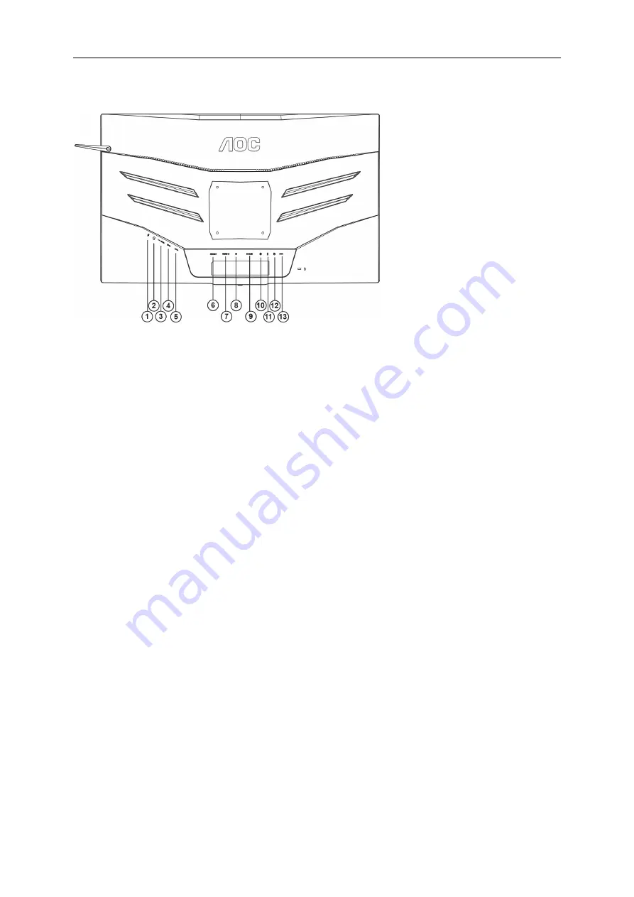 AOC AG272FCX User Manual Download Page 12