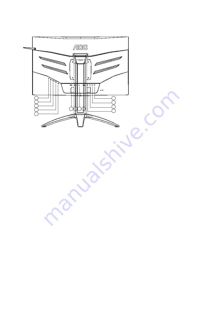 AOC AG272FCX6 User Manual Download Page 11