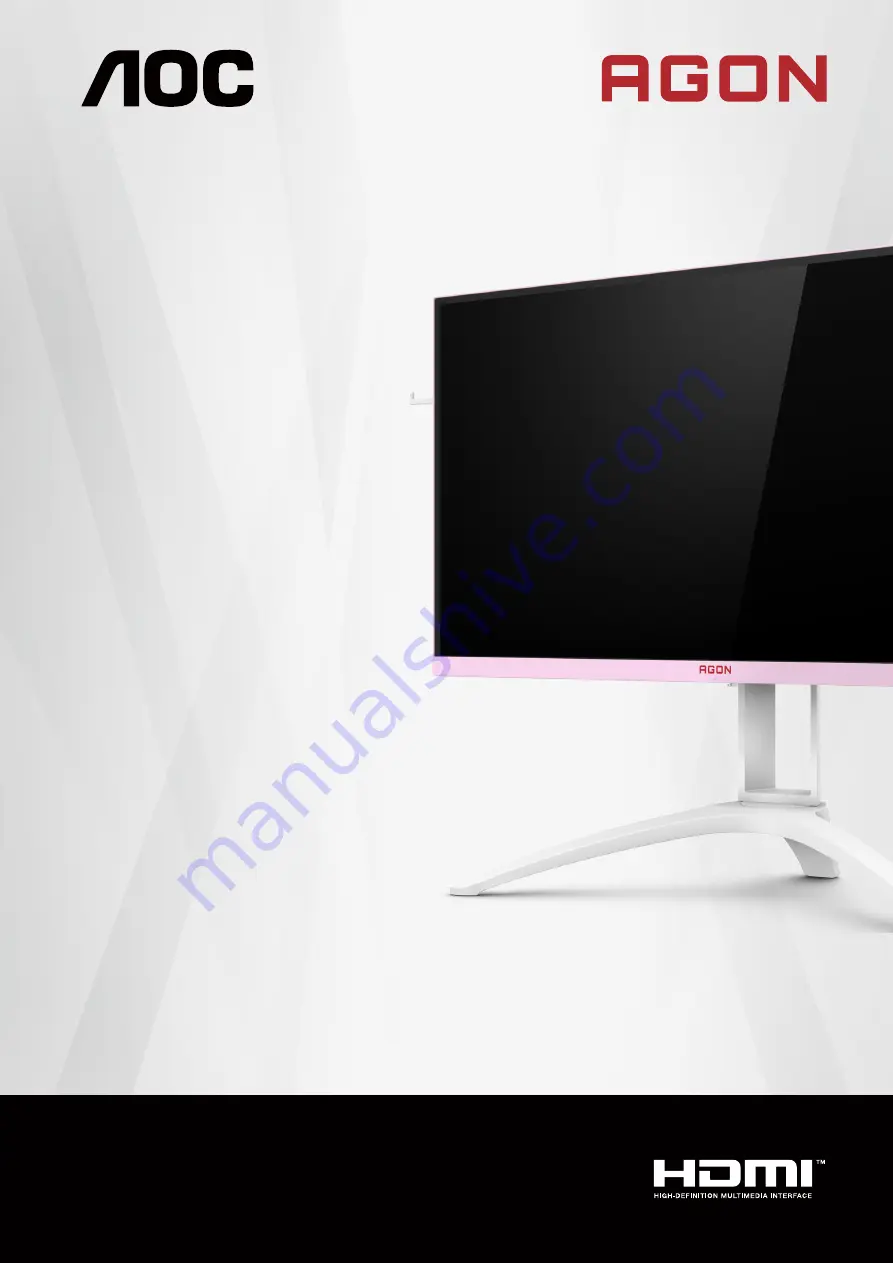 AOC AGON AG273FXR User Manual Download Page 1