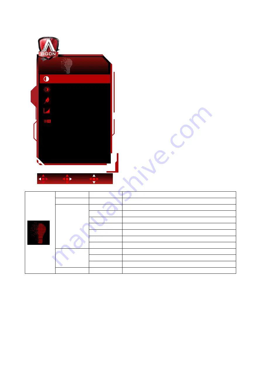 AOC AGON AG273FXR User Manual Download Page 21