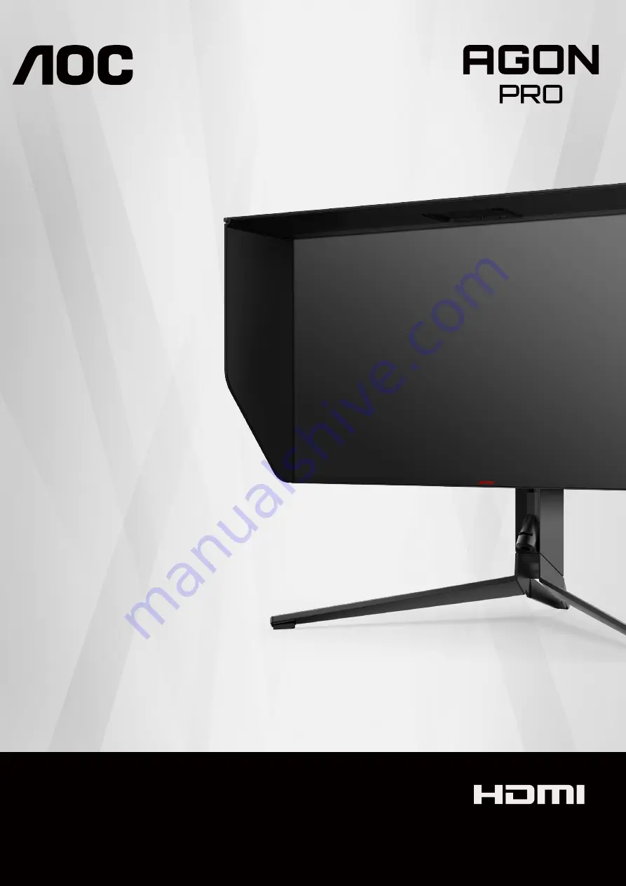 AOC AGON PRO AG274UXP User Manual Download Page 1