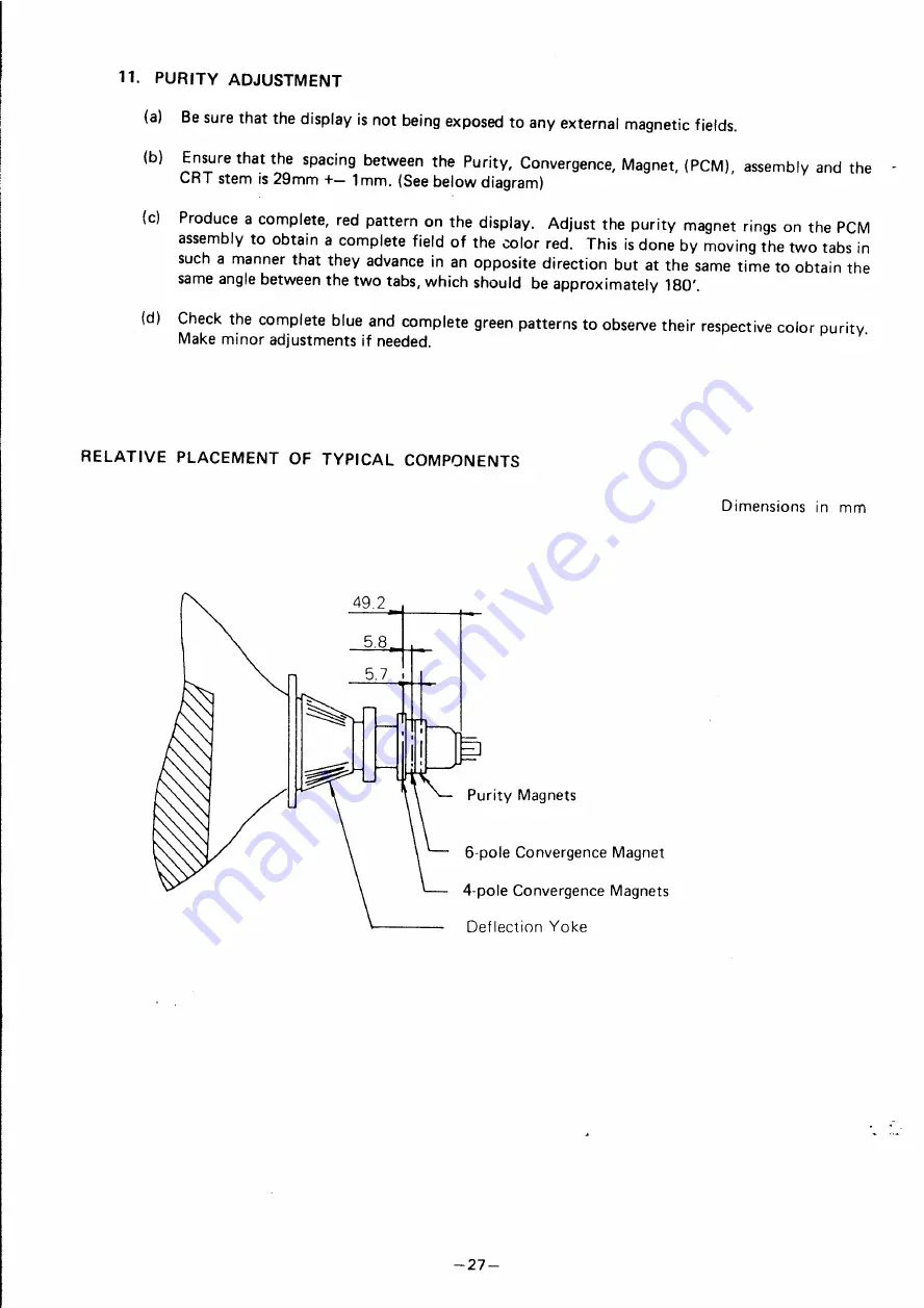 AOC CM-736 Service Manual Download Page 28