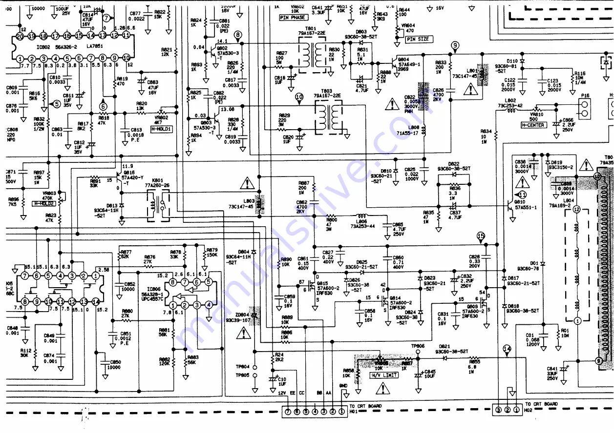 AOC CM-736 Service Manual Download Page 63