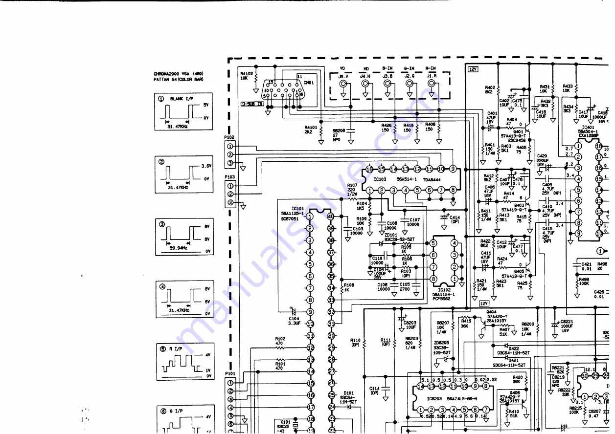 AOC CM-736 Service Manual Download Page 69