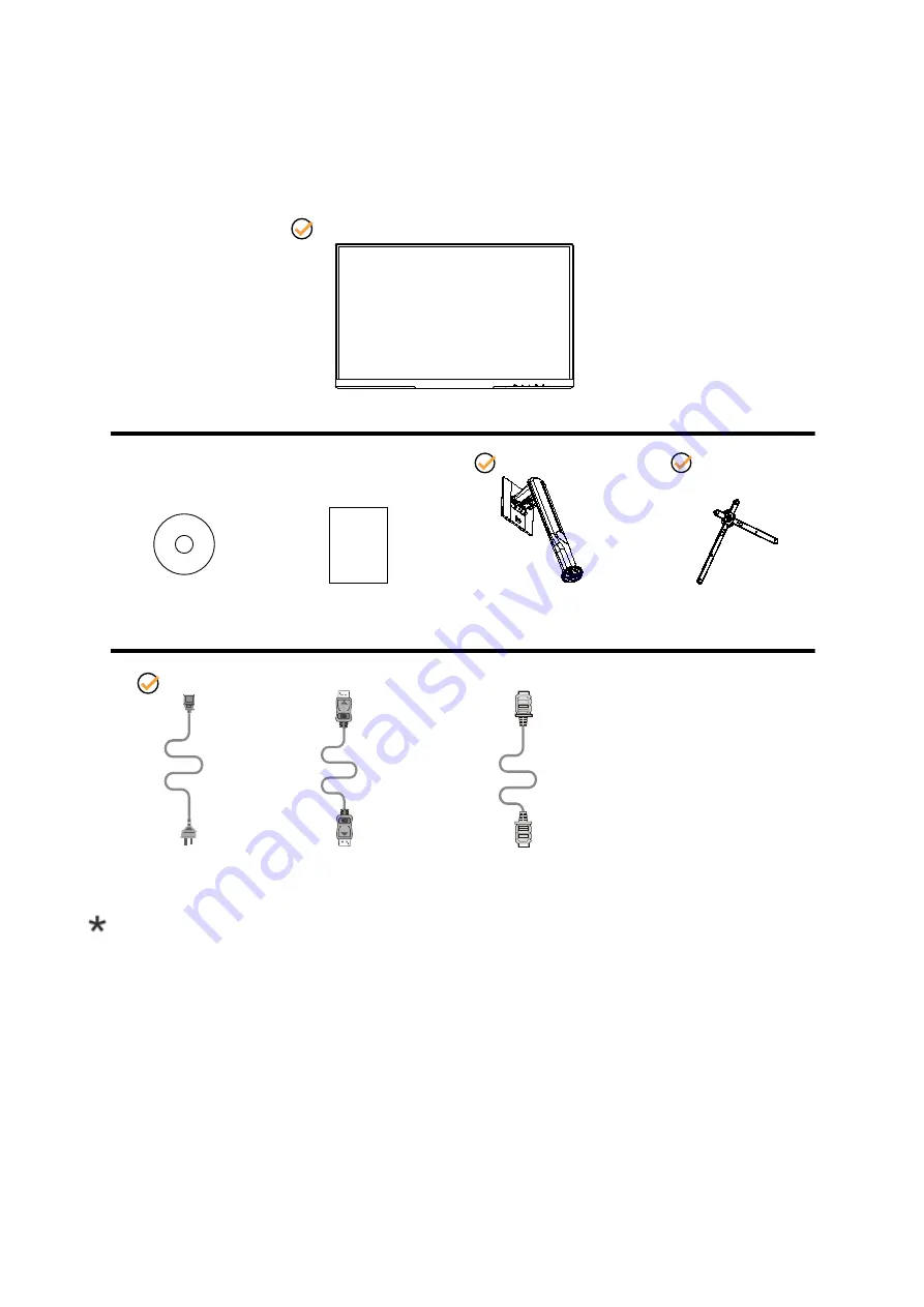 AOC CQ27G3S User Manual Download Page 8