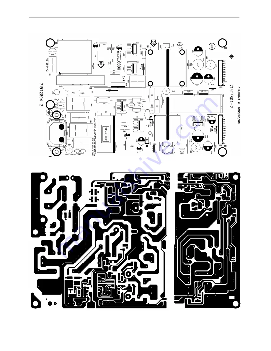 AOC D32W831 Service Manual Download Page 38