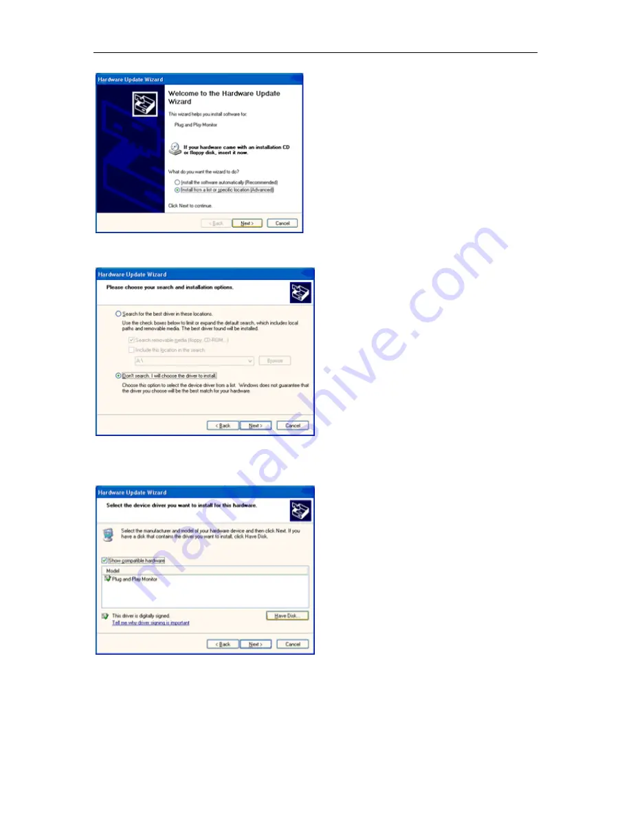 AOC e2252Swdn Manual Download Page 43