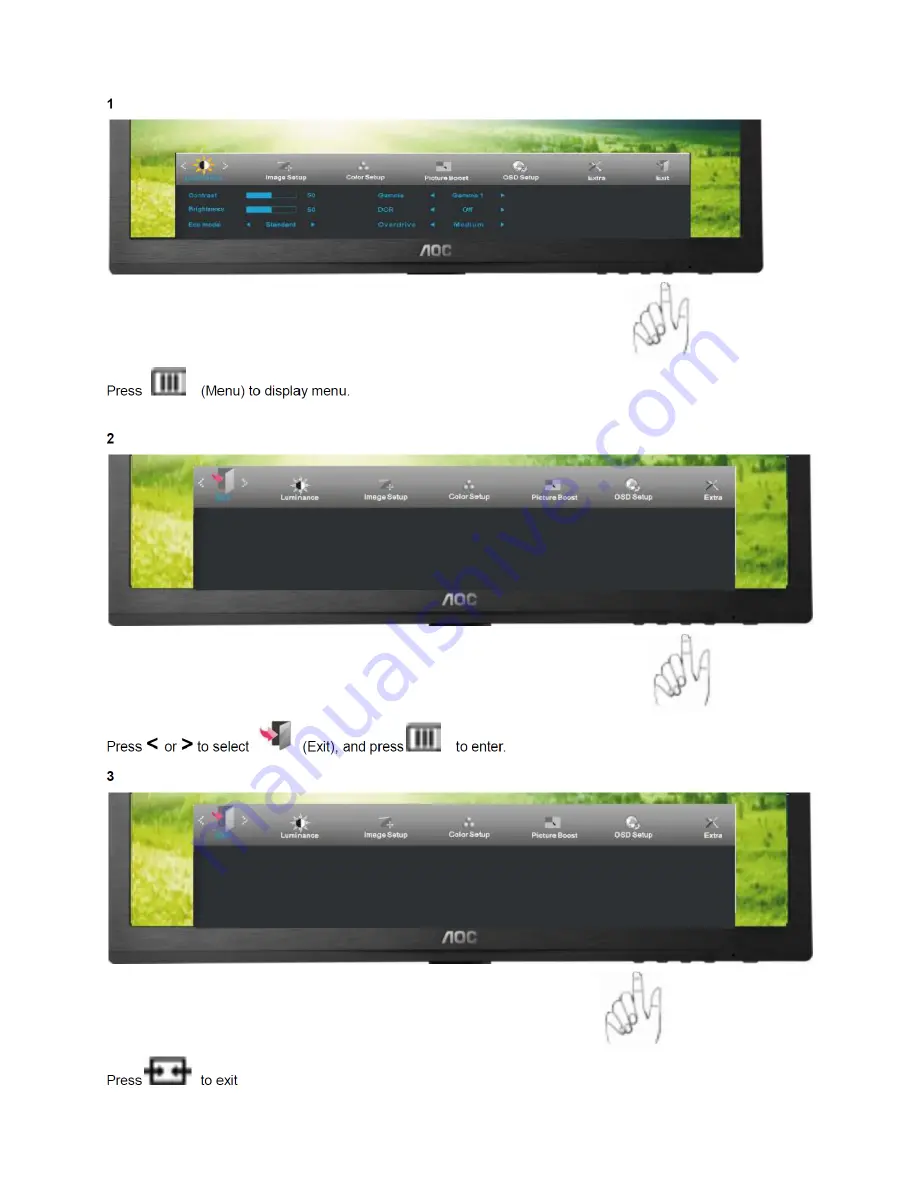 AOC E2260PWHU Service Manual Download Page 21