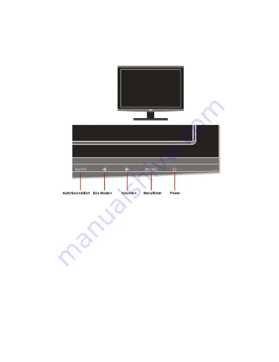 AOC e941Swa Service Manual Download Page 6