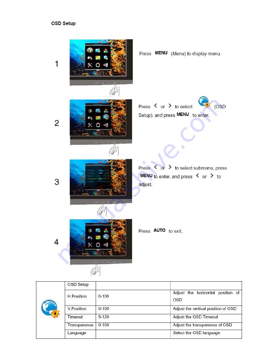 AOC e941Swa Service Manual Download Page 14