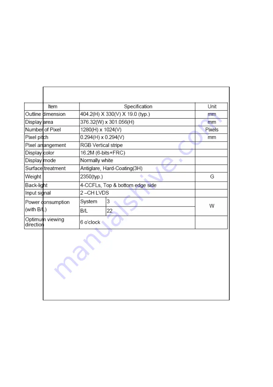 AOC EN9600 Service Manual Download Page 11