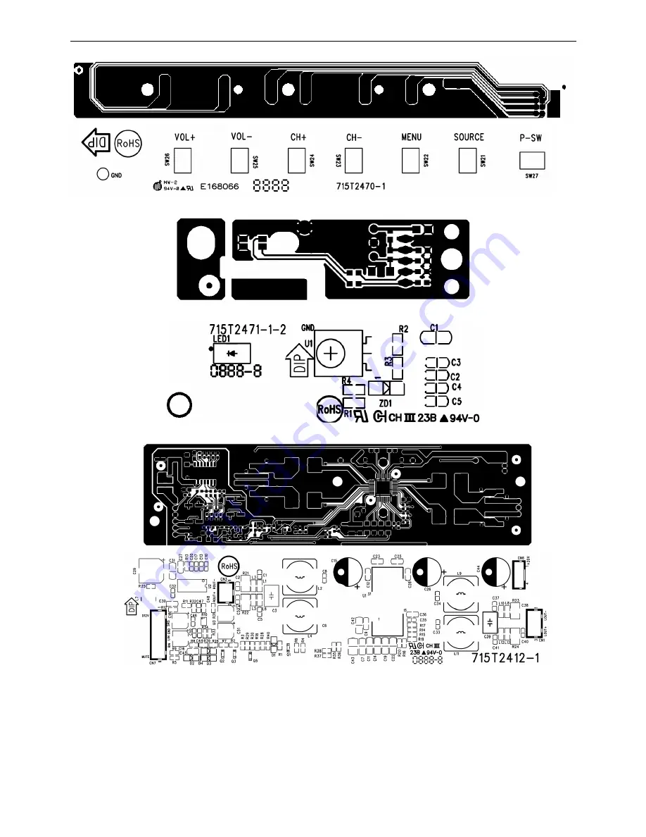 AOC ENVISION L26W661 Service Manual Download Page 30