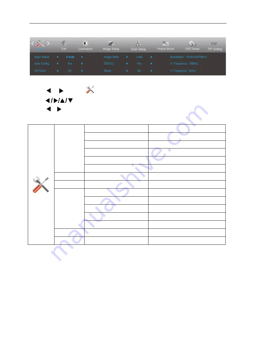 AOC U4308V User Manual Download Page 21