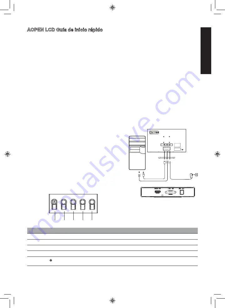 AOpen 22CV1Q User Manual Download Page 15