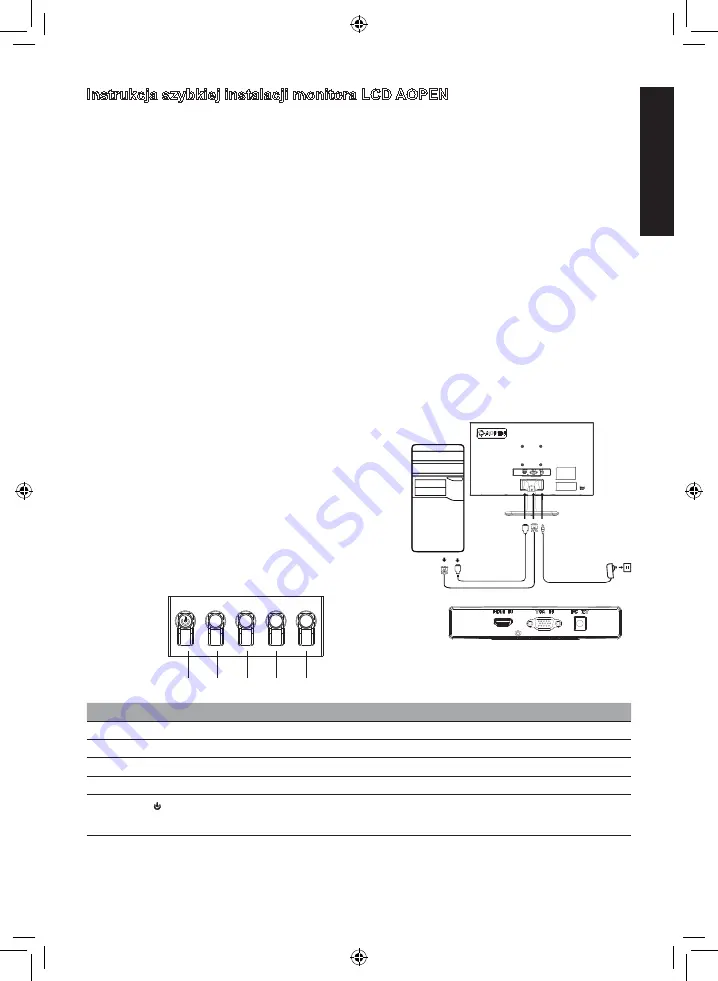 AOpen 22CV1Q User Manual Download Page 31