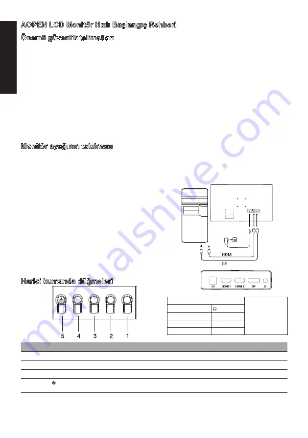 AOpen 27HC5UR Скачать руководство пользователя страница 65