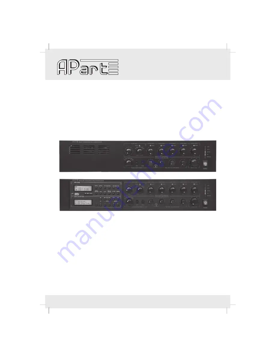 APART MA247 series Manual Download Page 1