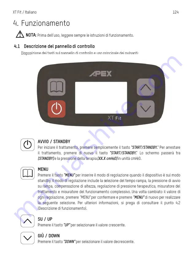 Apex Digital XT Fit User Manual Download Page 127