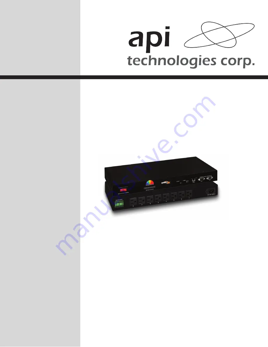 api technologies corp. 7608AD Series Installation And Operation Manual Download Page 1