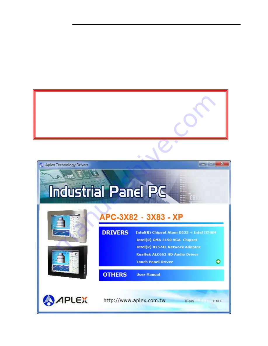 Aplex APC-3x82 User Manual Download Page 58