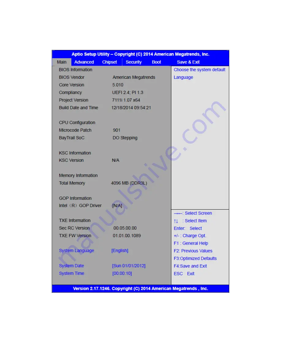 Aplex ARCHMI-8XX Series Скачать руководство пользователя страница 63