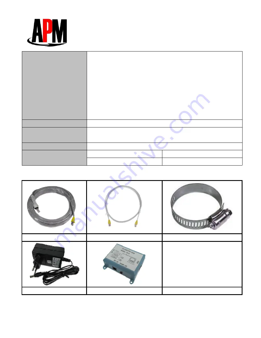 APM APM-24005G Скачать руководство пользователя страница 2