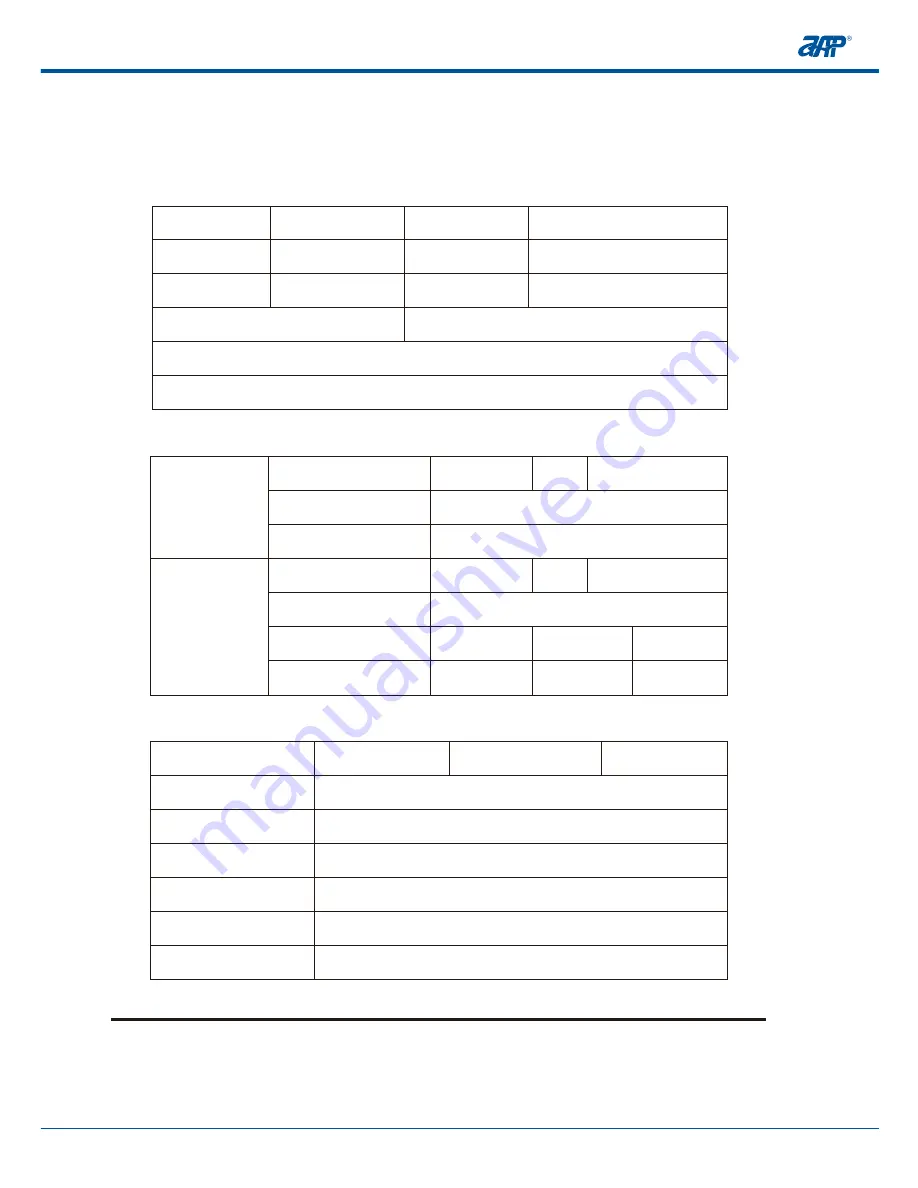 APM PV248-2000HFPR User Manual Download Page 41