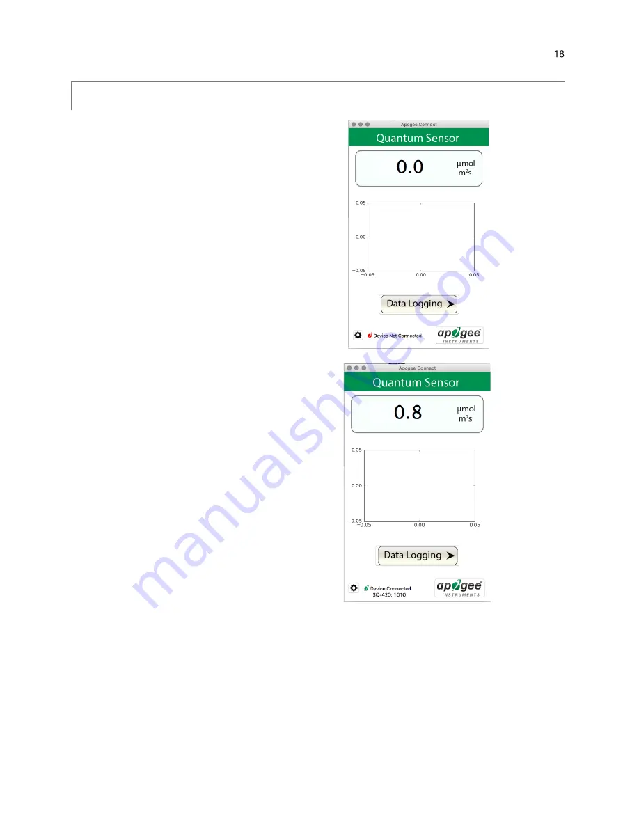 Apogee Instruments SQ-420X Owner'S Manual Download Page 18